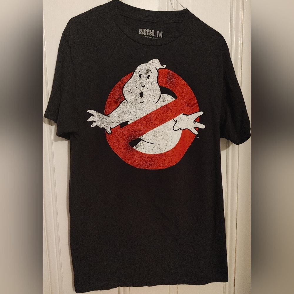 Ghostbusters shirt 1984 style logo graphic tee Ghost Slimer Stay Puft Haunted 🎃